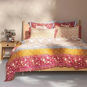 Anthropologie Meguro Duvet Cover and Shams Full/Queen